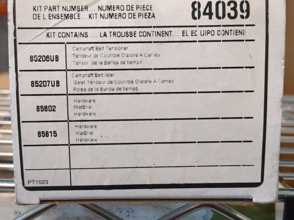 Timing Belt Component Kit-Timing Component Kit fits 1987-94 Tercel 1.5L-L4