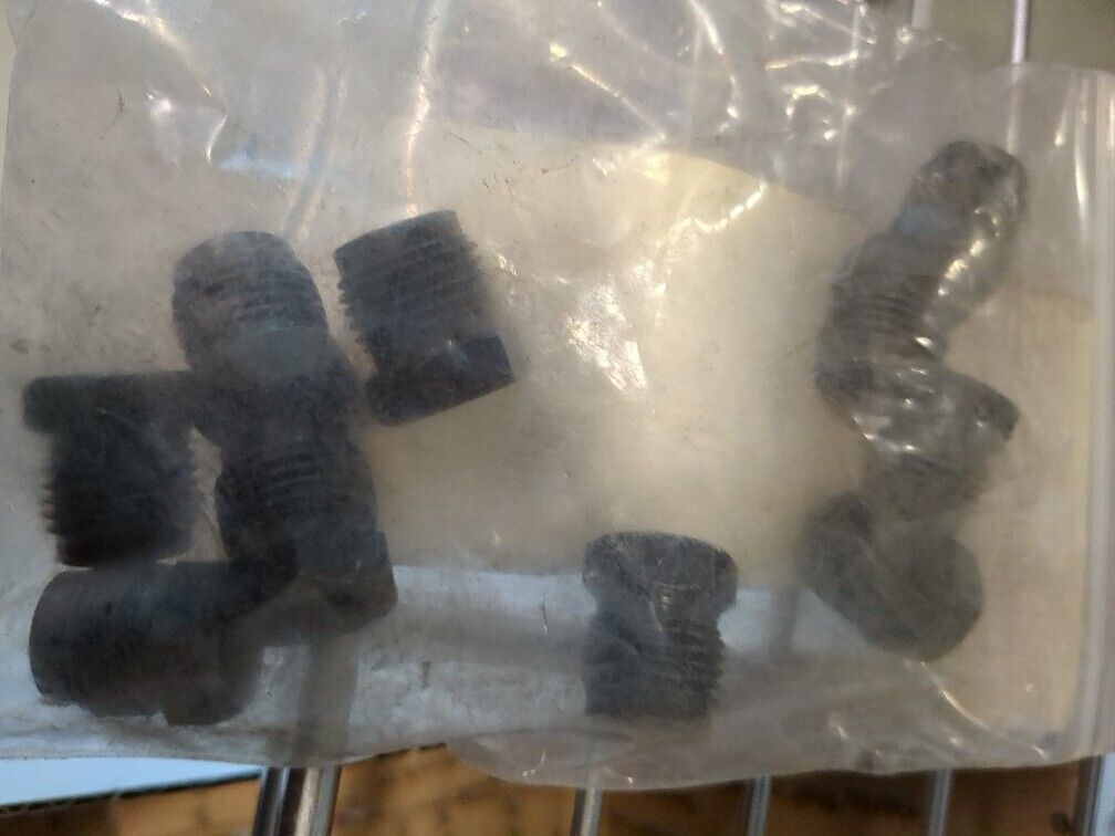 Ags Company FLR-008 Steel Tube Nut, 3/8 (M16x1.5 Surface Seal), 10/Bag