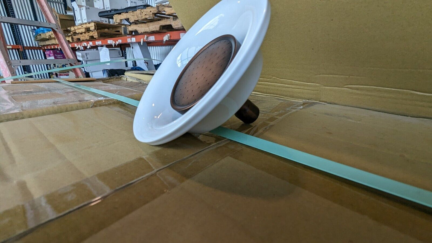 Signature Hardware 6-1/4" Sunflower Shower Head- Oil Rubbed Bronze- RL-075-ORB