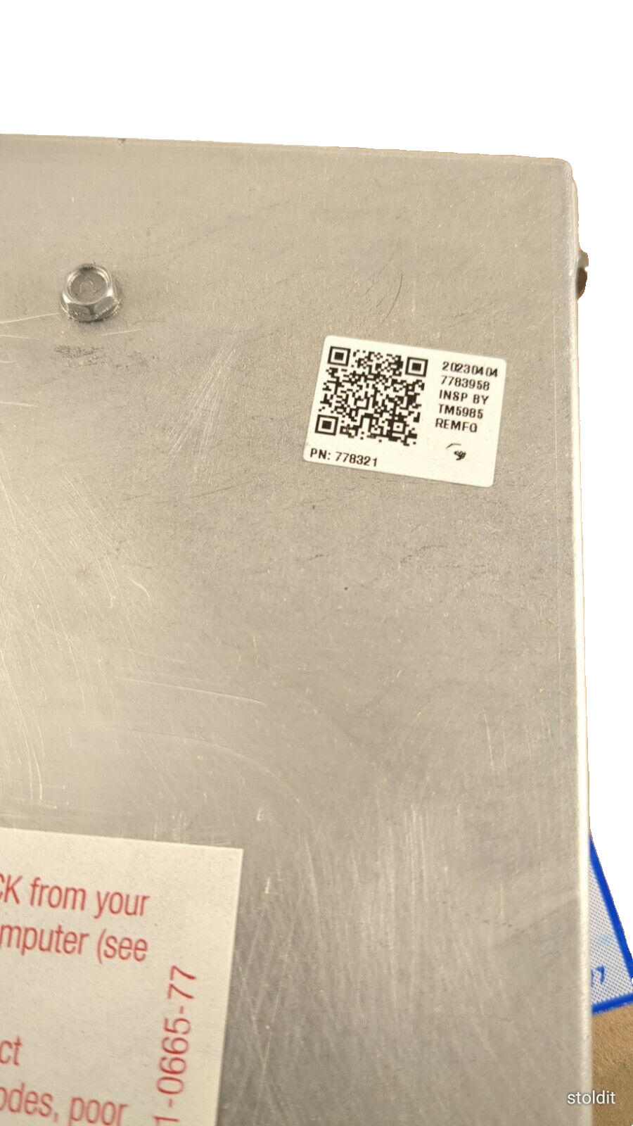 A 1 Cardone 77-8321 Engine Control Module