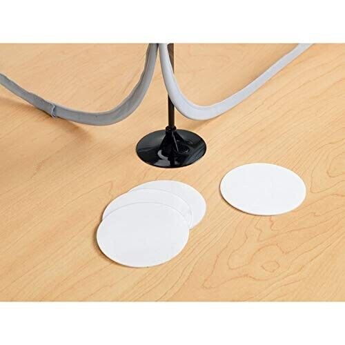 Sneeze Guard Desk Shield - Plastic Divider Screen for Desk, Table or Counter