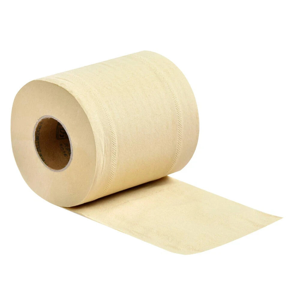 Care Natural Bamboo Toilet Paper, Unbleached, Tree-Free & Lint-Free, 3-Ply Bath Tissue