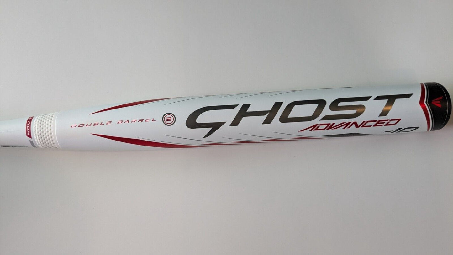 Easton Ghost Advanced (-10) Fastpitch Softball Bat 33/23 - White