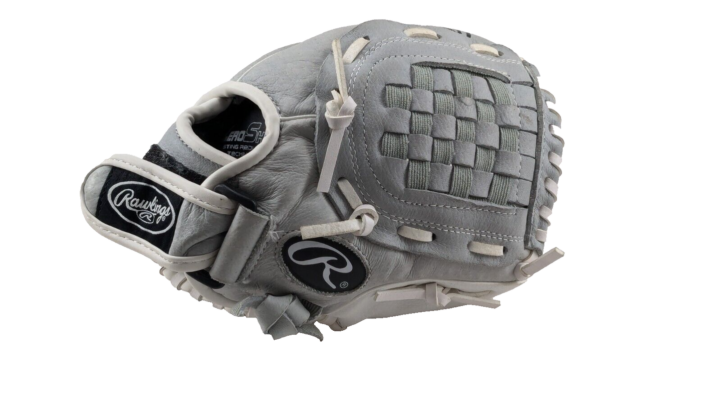 Rawlings 10.5'' Highlight Series Softball Glove HFP105GW All leather Basket Web