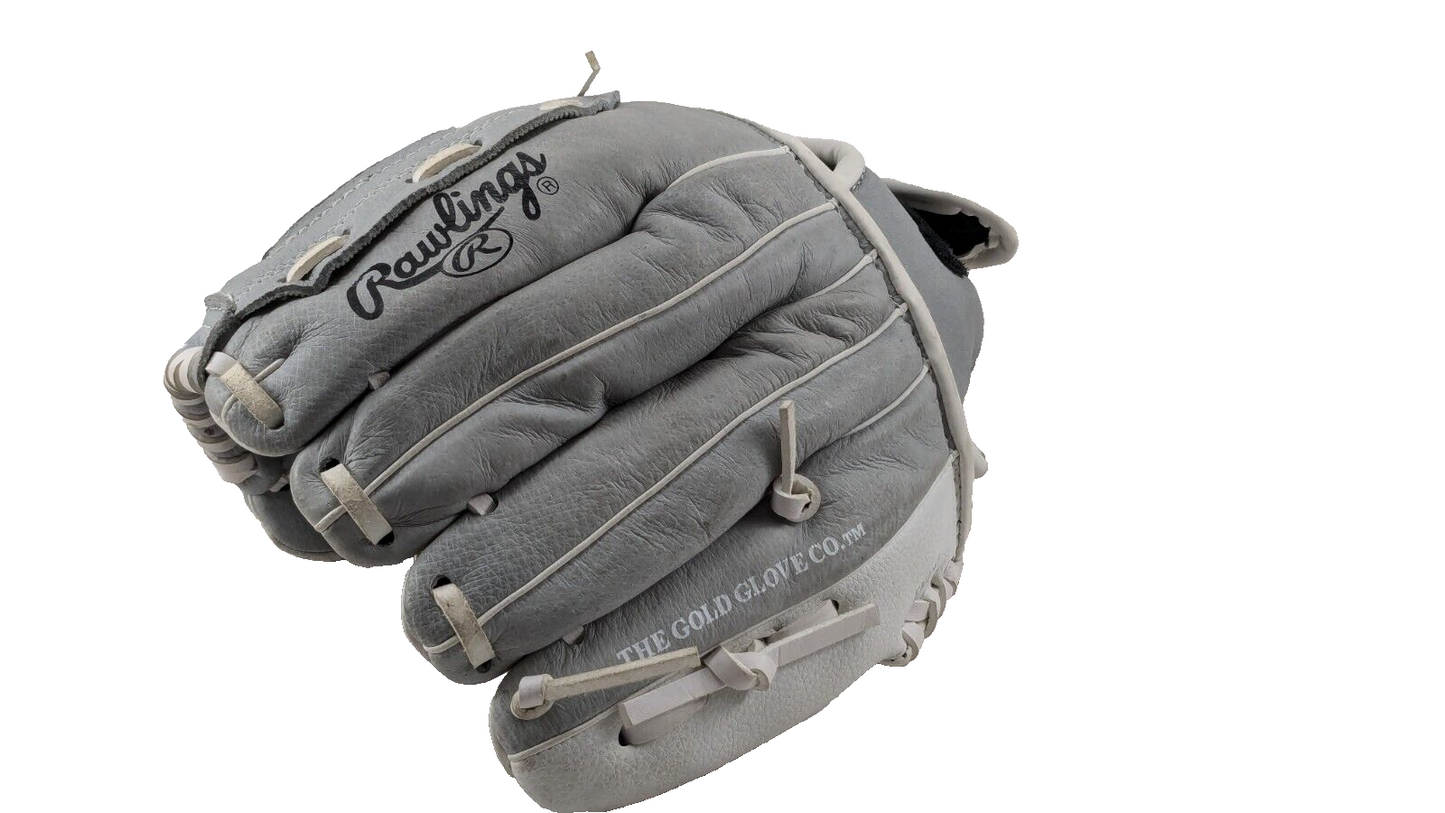 Rawlings 10.5'' Highlight Series Softball Glove HFP105GW All leather Basket Web