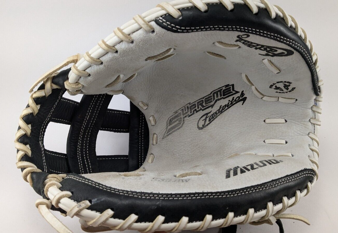 Mizuno GSP-335BW Women’s 33” Supreme Fast Pitch Softball Catchers Mitt RHT