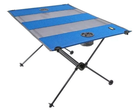 NEW Cascade Mountain Tech Ultralight Extra Large Table Cup Holders - Blue