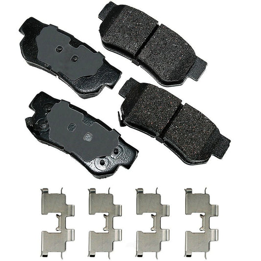 Disc Brake Pad Set Fits select: 1998-2009 HYUNDAI SONATA 2007-2008 HYUNDAI ELAN