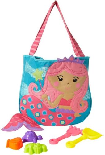 Steven Joseph Mermaid Beach Tote With Sand Toys