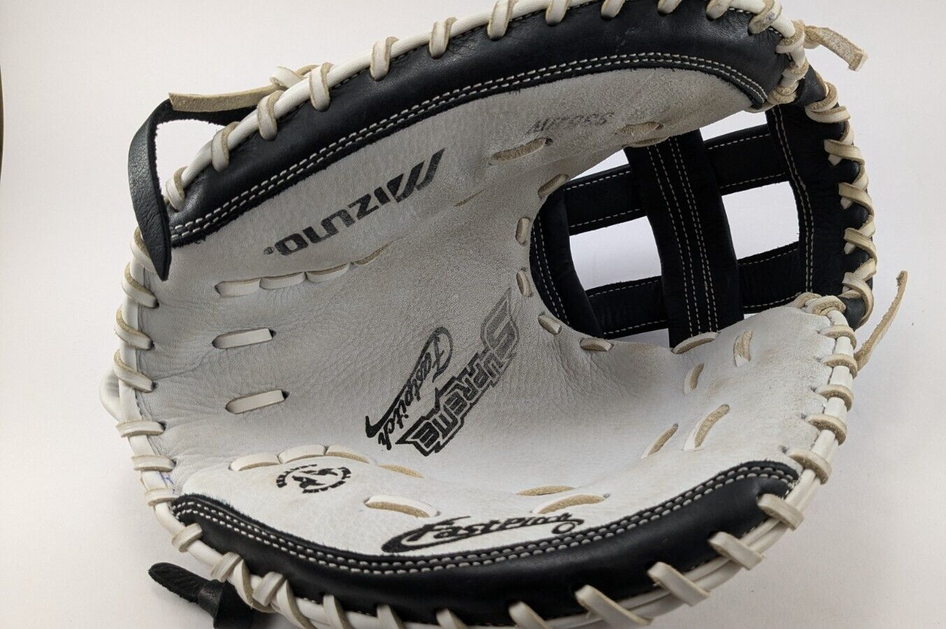 Mizuno GSP-335BW Women’s 33” Supreme Fast Pitch Softball Catchers Mitt RHT