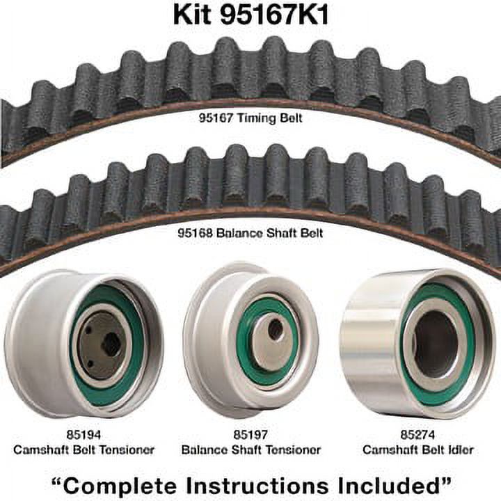 Dayco 95167K1 Timing Belt Kit Fits select: 1990-1994 EAGLE TALON 1990-1994 MITS