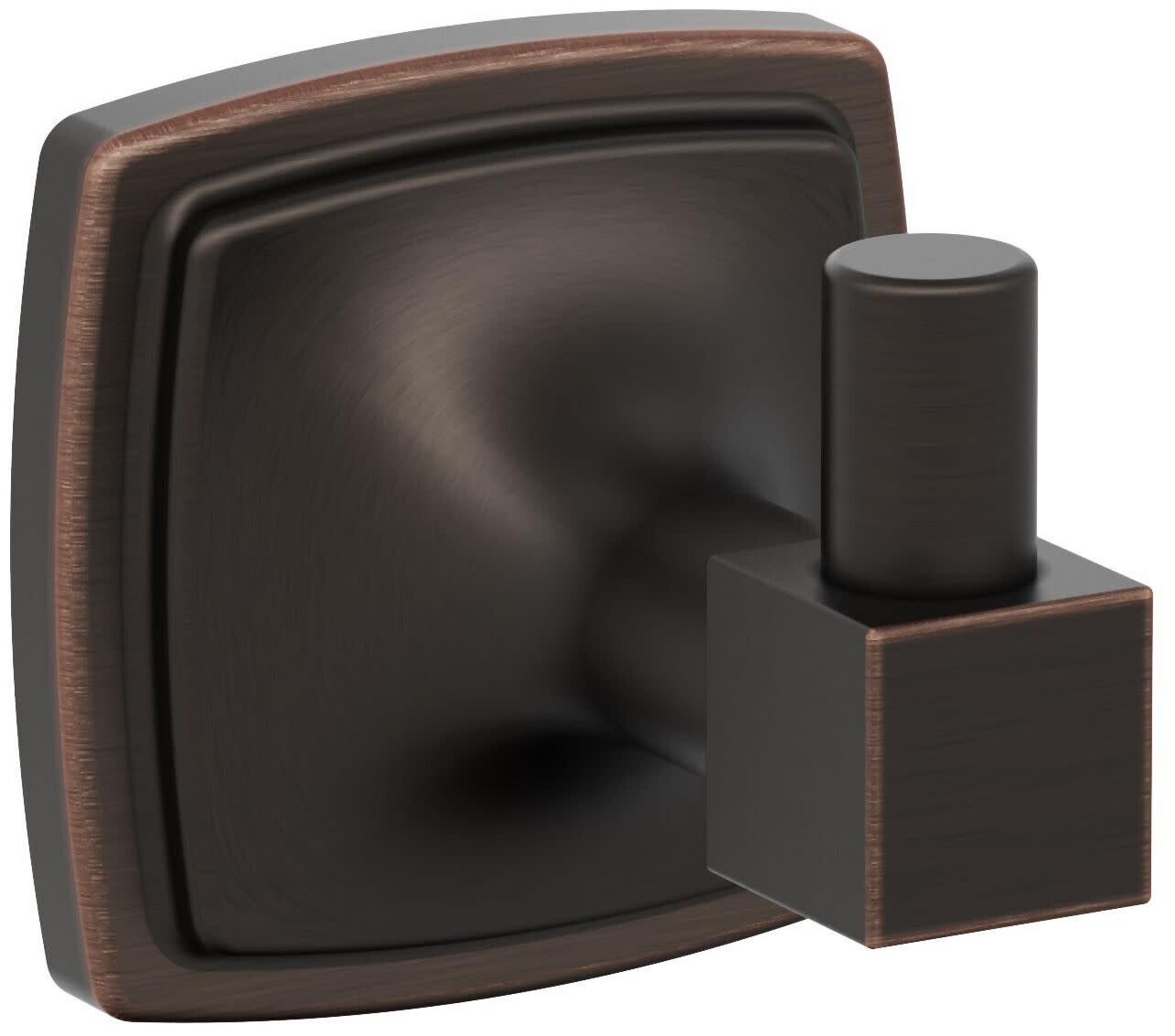 Amerock Stature Knob Single Robe Hook in Oil Rubbed Bronze